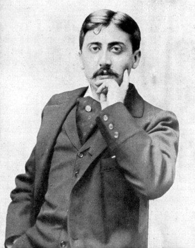 Marcel Proust, intelectual, novelista, ensayista y crítico francés de Otto
