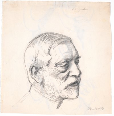 Cabeza del cervecero J.C. Jacobsen de Otto Bache