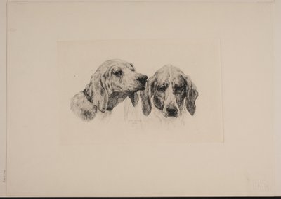 Danés: Dos cabezas de perro de Otto Bache