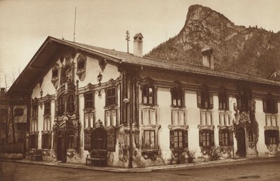 Casa del Dr. Lang en Oberammergau de Otto Ballerstedt