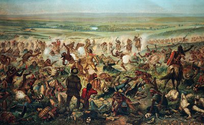 La última batalla de Custer. La Gran Guerra Sioux de 1876. de Otto Becker