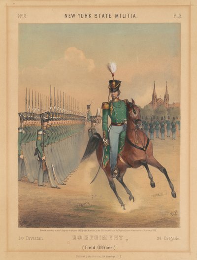 Milicia del Estado de Nueva York, 1ª División, 9º Regimiento, 3ª Brigada de Otto Boetticher