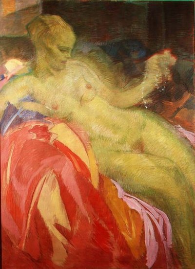 Retrato de un Desnudo de Otto Friederich
