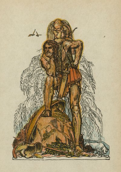 Canciones de Anacreonte (litografía en color) de Otto Friedrich