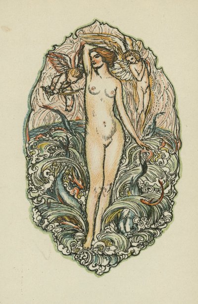 Canciones de Anacreonte (litografía en color) de Otto Friedrich