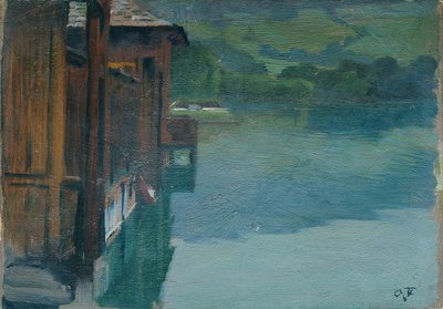 Casa de baños en Gmunden de Otto Friedrich