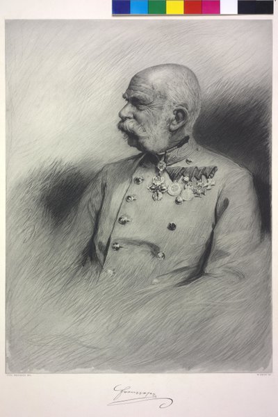 Emperador de Austria Francisco José I de Otto Friedrich