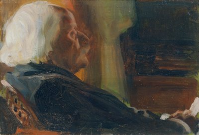 Retrato del compositor Karl Goldmark de Otto Friedrich