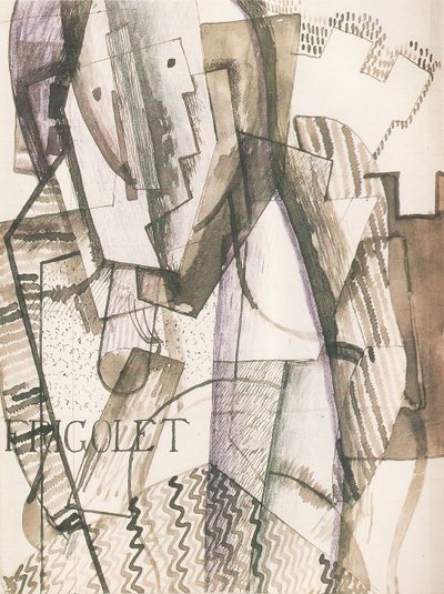 Postava pred hradbami, 1916 de Otto Gutfreund