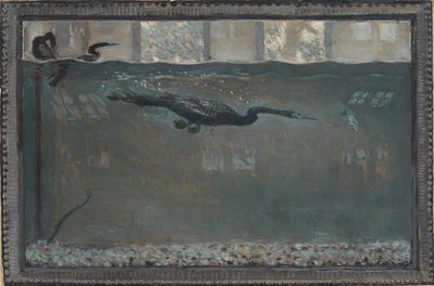 Cormorán buceador, 1900 de Otto H. Bacher