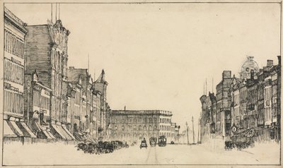 Centro de la ciudad, Cleveland de Otto H. Bacher