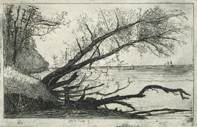 Orilla del Lago, Cleveland, siglo XX de Otto H. Bacher