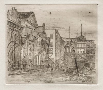 Esquina suroeste, Plaza Pública, Cleveland de Otto H. Bacher