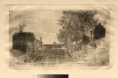 Calle Spring, septiembre de 1878 de Otto H. Bacher