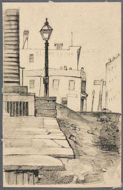 Escena Callejera, Cleveland de Otto H. Bacher