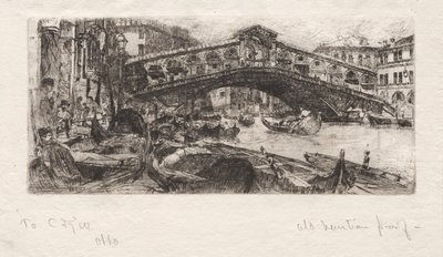 El Rialto, Venecia de Otto H. Bacher