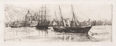 Dos barcos, Venecia de Otto H. Bacher