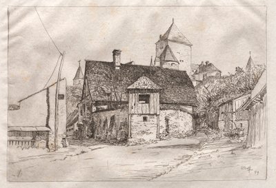 Worth: Un camino, 1879 de Otto H. Bacher