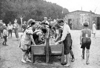 Lavado de platos en un campamento de verano juvenil, Alemania de Otto Haeckel
