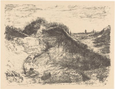 Duinen in Ameland (título original del objeto) de Otto Hanrath (signed by artist)