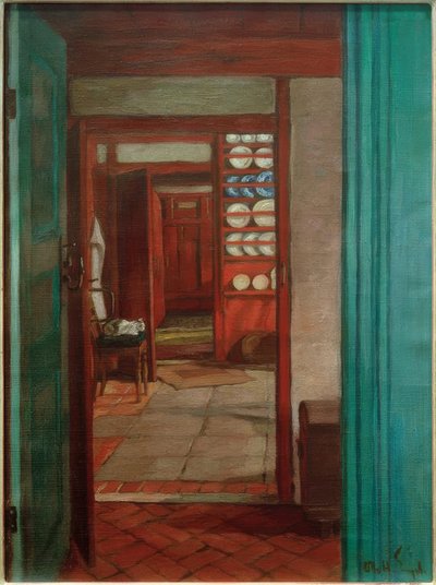 Interior frisón del norte de Otto Heinrich Engel