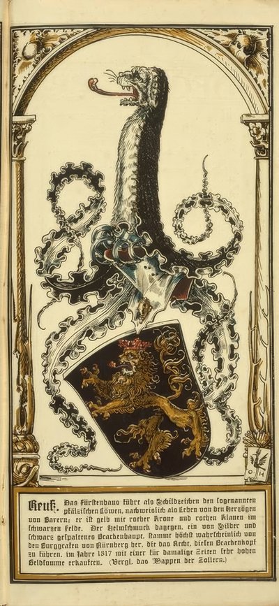 Los escudos de armas de las casas principescas alemanas: Reuß de Otto Hupp