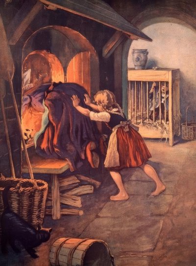Hansel y Gretel de Otto Kubel