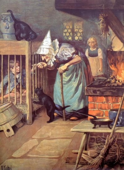 Hansel y Gretel de Otto Kubel