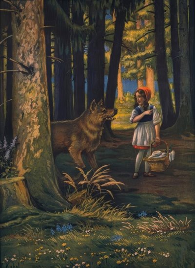 Caperucita Roja de Otto Kubel
