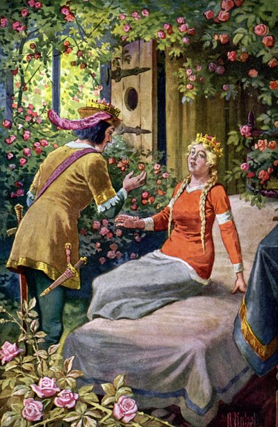 La Bella Durmiente de Otto Kubel
