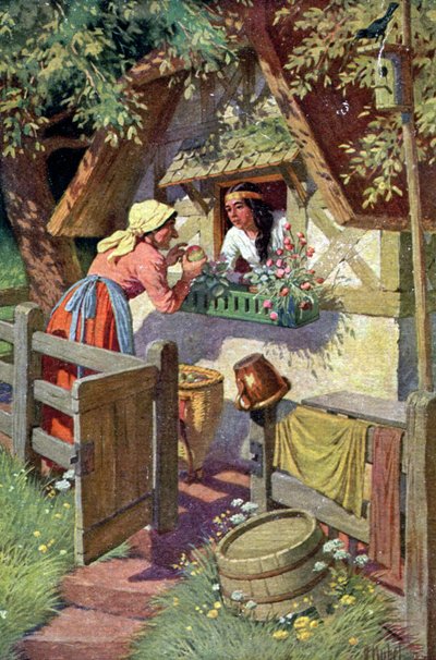 Blancanieves y la bruja de Otto Kubel