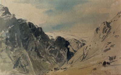 Bocetos de montaña de Otto Ludvig Sinding