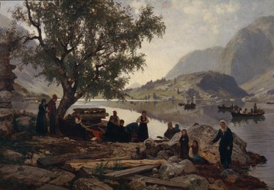 parte del fiordo de Otto Ludvig Sinding