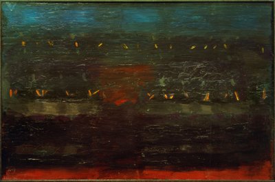 Preparación (Devoción en el comedor). Composición completa IV de Otto Meyer Amden