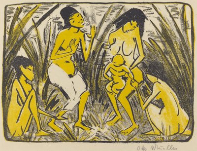 El hallazgo de Moisés de Otto Müller