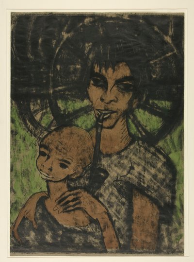 virgen gitana de Otto Mueller