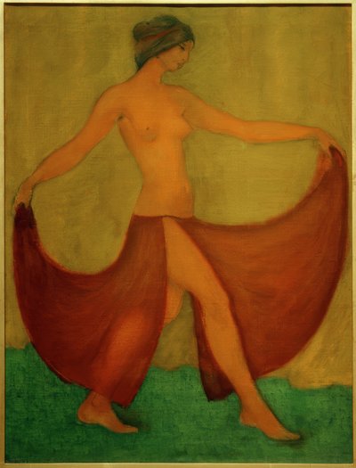 Bailarina (Maschka) de Otto Mueller