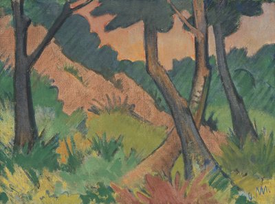 Paisaje III de Otto Mueller