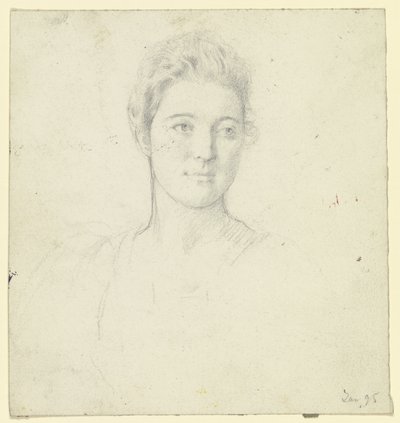 Retrato de la señorita Martin de Otto Scholderer