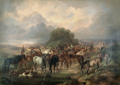 Transporte dirigido por Uhlan de Otto Stotz