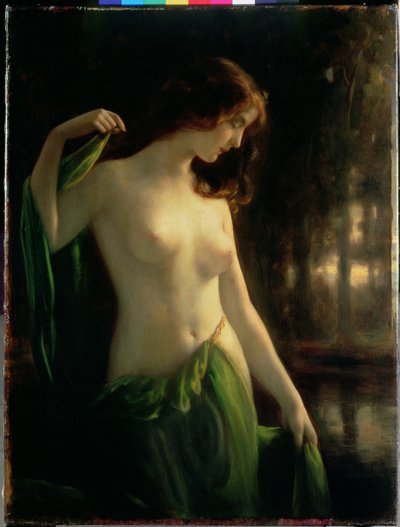 Ninfa del agua de Otto Theodor Gustav Lingner