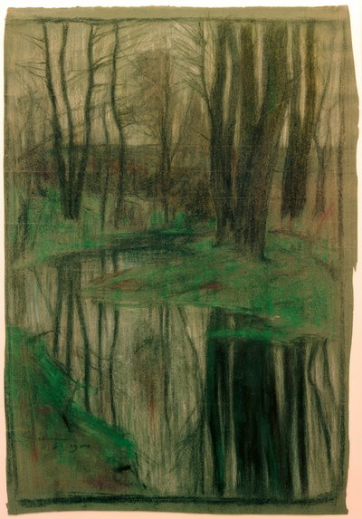 Bosque de ribera (Sarnau) de Otto Ubbelohde