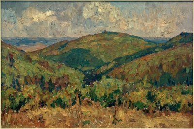 Paisaje montañoso de Otto Ubbelohde
