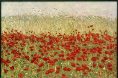 Amapolas y trigo de Otto Ubbelohde
