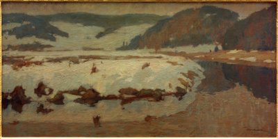 Nieve tardía de Otto Ubbelohde