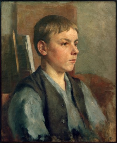 Estudio de un niño de Otto Ubbelohde