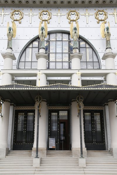 Iglesia Am Steinhof (iglesia Leopld) diseñada por Otto Wagner, Viena, Austria (foto) de Otto Wagner