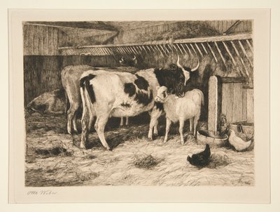 caricia maternal de Otto Weber