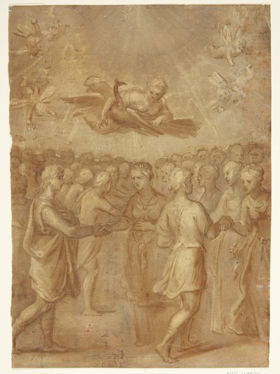 Escena mitológica de Otto van Veen