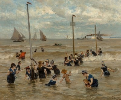 Baño en el mar de Otto von Thoren